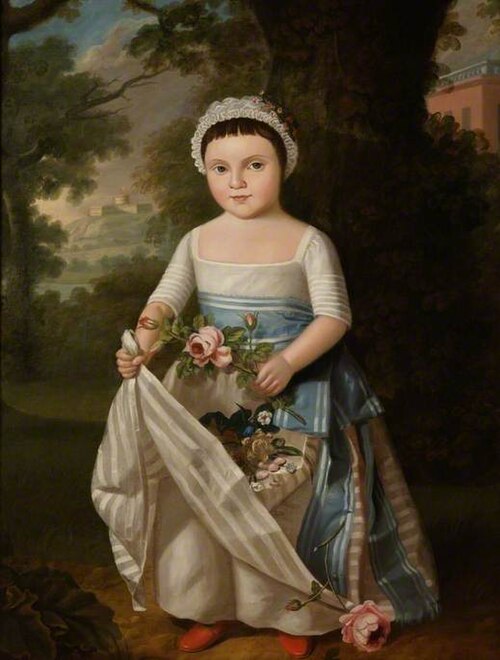 Girl with Roses, , Thomas Gainsborough