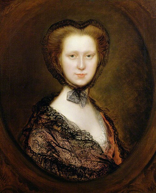 Lady Lucy Boyle (1744–1792), Viscountess Torrington, , Thomas Gainsborough