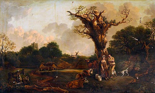 Rustic Courtship, , Thomas Gainsborough