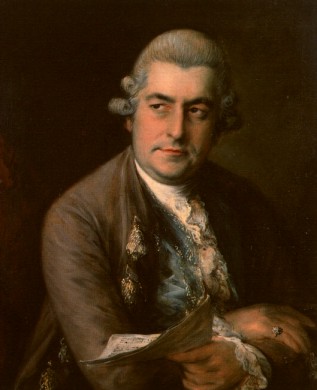 Portrait of Johann Christian Bach (1735-1782), 1776, Thomas Gainsborough