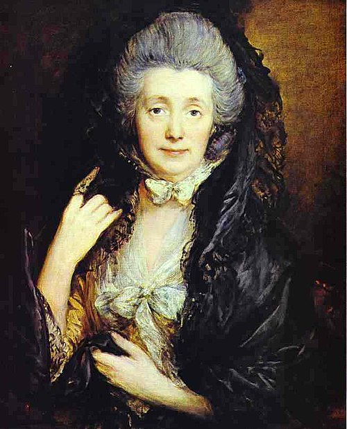 Mrs. Thomas Gainsborough, nee Margaret Burr, 1778, Thomas Gainsborough