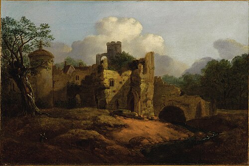 Old Castle, , Thomas Gainsborough