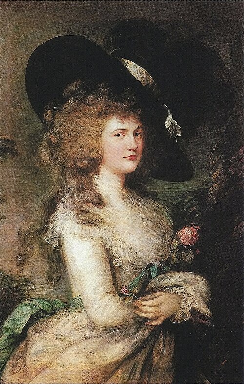 Portrait de Georgiana, duchesse de Devonshire, 1785, Thomas Gainsborough