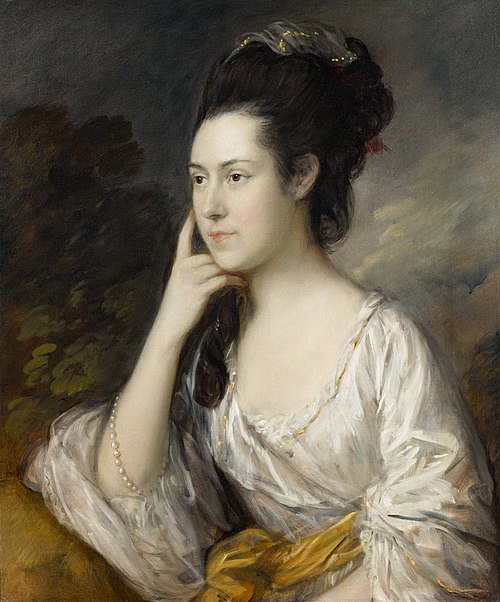 Sarah Rowlls Chad, 1775, Thomas Gainsborough