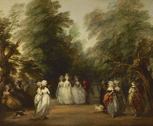 The Mall in St. James's Park, 1783, Thomas Gainsborough