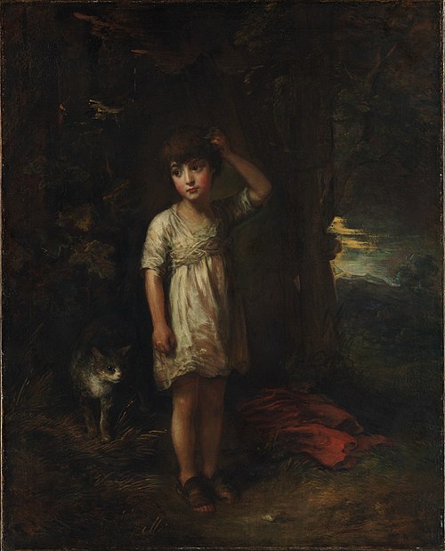 A Boy with a Cat—Morning, 1787, Thomas Gainsborough