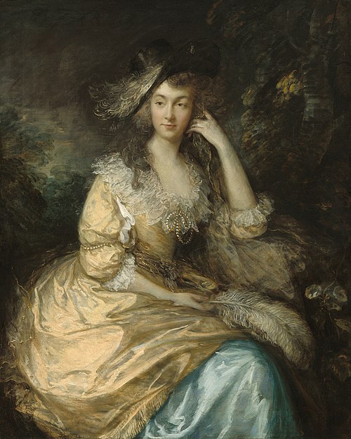 Frances Susanna, Lady de Dunstanville, 1786, Thomas Gainsborough