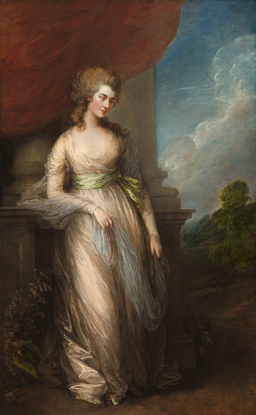 Georgiana, Duchess of Devonshire, 1783, Thomas Gainsborough
