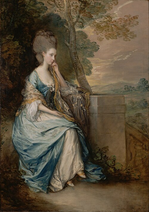 Portrait d'Anne, comtesse de Chesterfield, 1777, Thomas Gainsborough