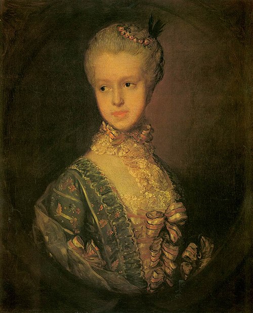 Elizabeth Wrottesley, later Duchess of Grafton, 1764, Thomas Gainsborough