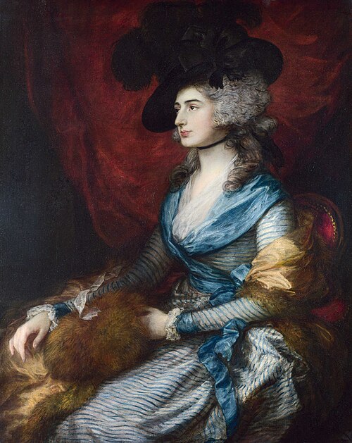 Mrs Siddons, 1785, Thomas Gainsborough