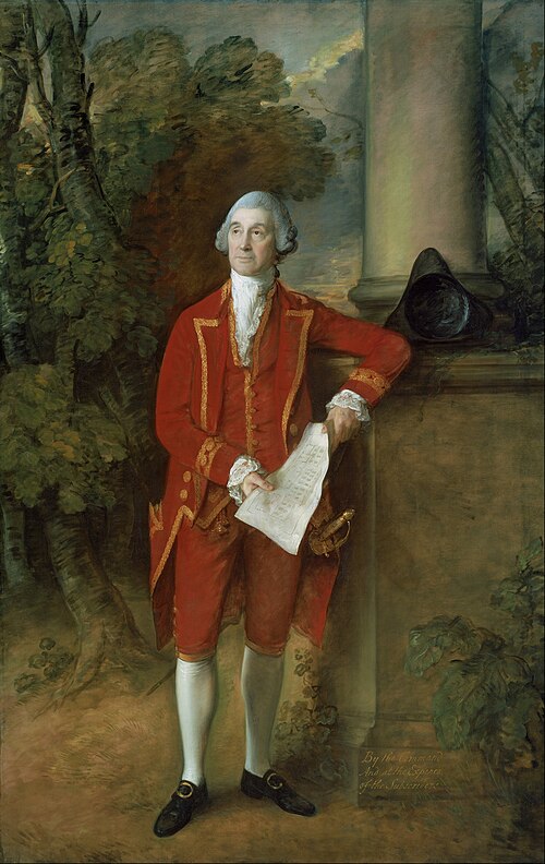 John Eld of Seighford Hall, Stafford, 1775, Thomas Gainsborough
