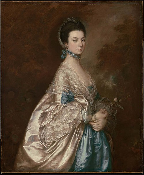 Mrs. Edmund Morton Pleydell, 1765, Thomas Gainsborough