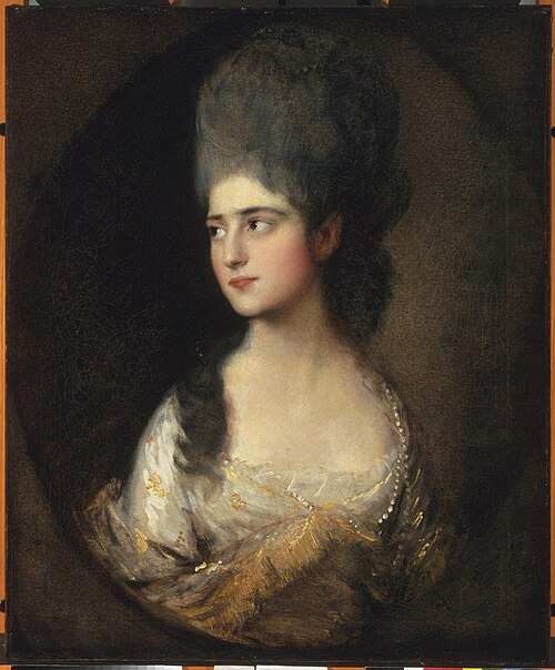 Portrait of Miss Elizabeth Linley [later Mrs. Richard Brinsley Sheridan], 1775, Thomas Gainsborough