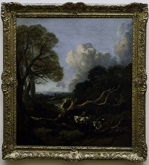 The Fallen Tree, , Thomas Gainsborough