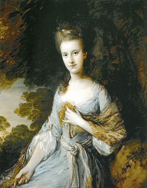 Portrait of Sarah Buxton, 1776, Thomas Gainsborough