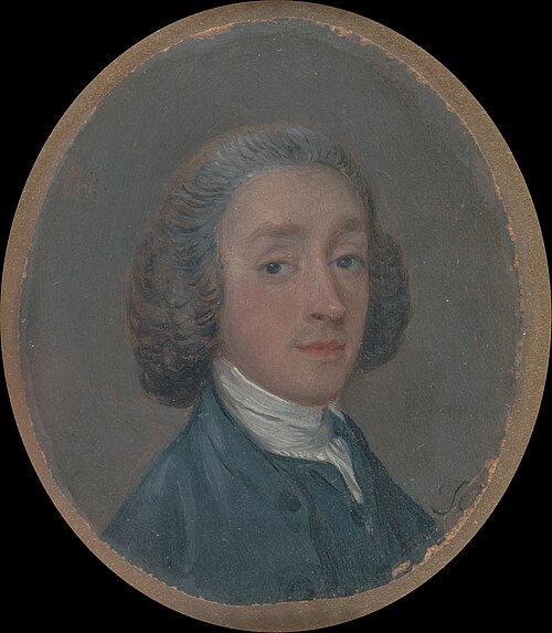 Portrait of a Young Man with Powdered Hair, 1750, Thomas Gainsborough