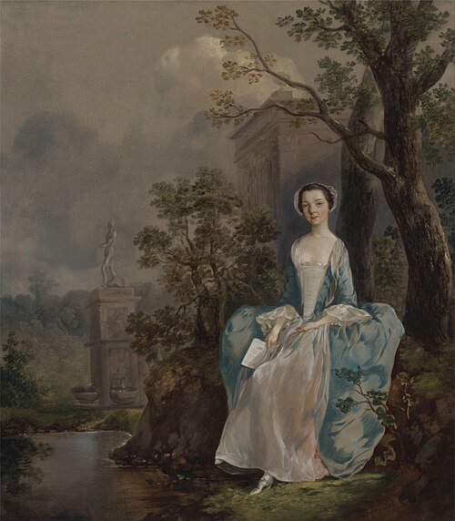 Portrait of a Woman, 1750, Thomas Gainsborough