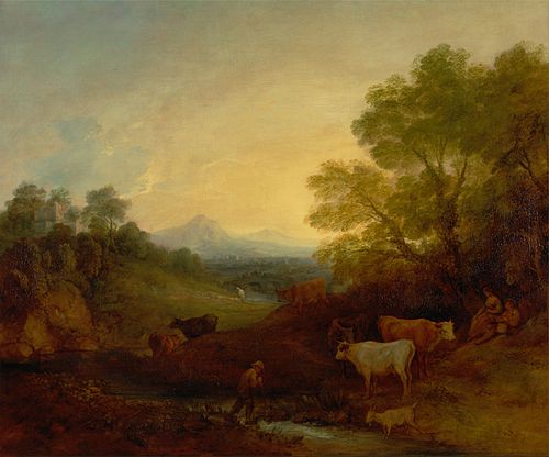 Landscape with Cattle, 1773, Thomas Gainsborough