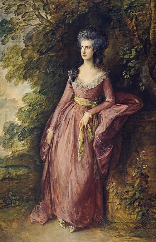 Mrs Hamilton Nisbet (1756 - 1834), 1782, Thomas Gainsborough