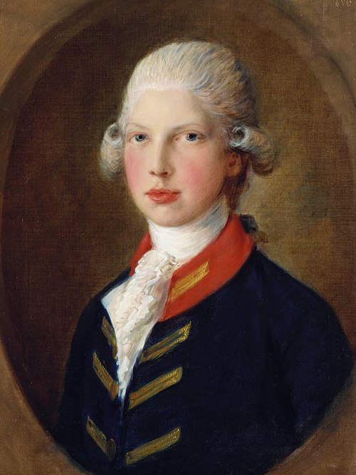 Prince Edward, later Duke of Kent (1767-1820), 1782, Thomas Gainsborough