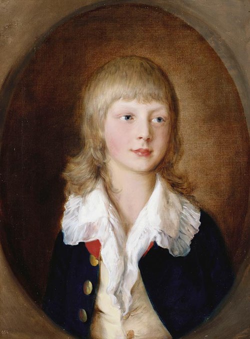 Prince Adolphus, later Duke of Cambridge (1774-1850), 1782, Thomas Gainsborough