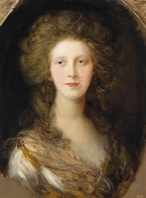Charlotte, Princess Royal (1766-1828), 1782, Thomas Gainsborough