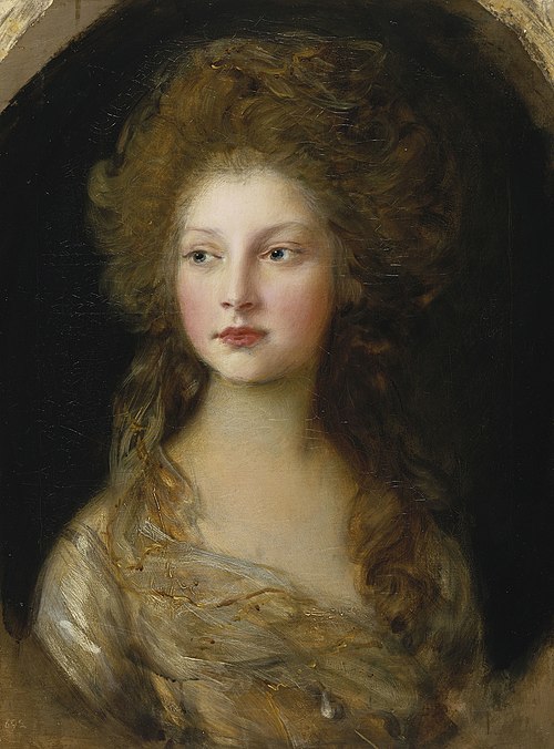Princess Elizabeth (1770-1840), 1782, Thomas Gainsborough