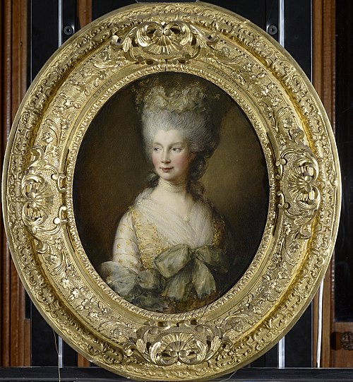 Queen Charlotte (1744-1818), 1781, Thomas Gainsborough