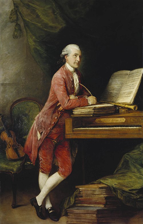 Johann Christian Fischer (1733-1800), 1780, Thomas Gainsborough
