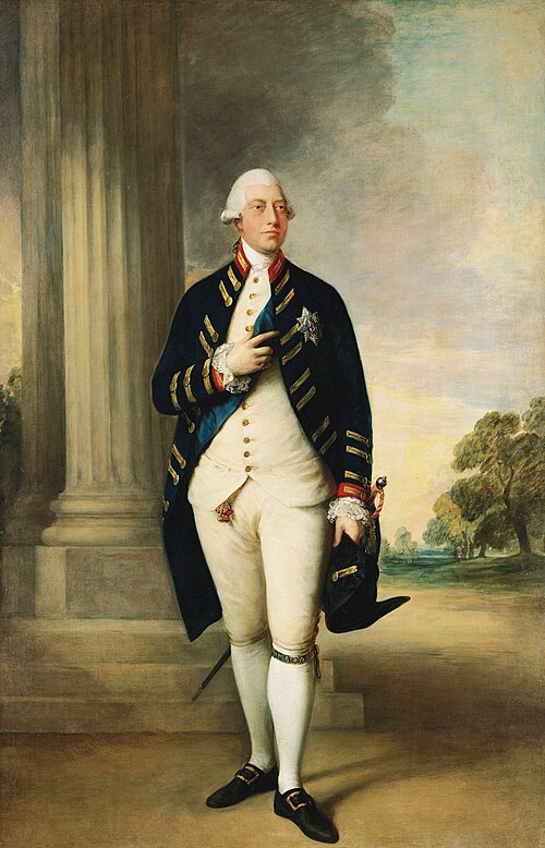 George III (1738-1820), 1780, Thomas Gainsborough