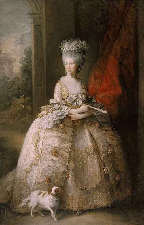 Queen Charlotte (1744-1818), 1781, Thomas Gainsborough