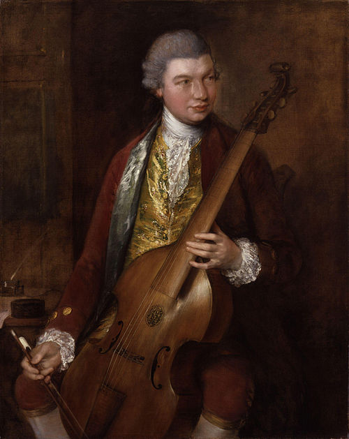 Karl Friedrich Abel, 1765, Thomas Gainsborough