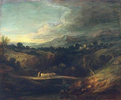 The Bridge, 1786, Thomas Gainsborough