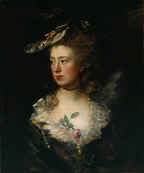 The Artist’s Daughter Mary, 1777, Thomas Gainsborough