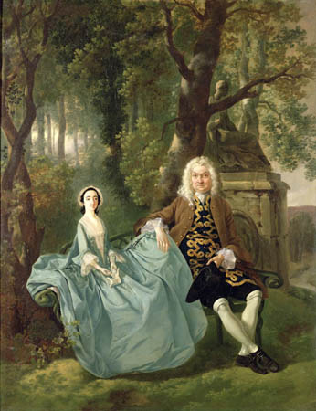 Mr and Mrs Carter, 1747, Thomas Gainsborough
