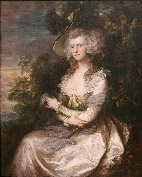 Portrait de Mrs. Thomas Hibbert, 1786, Thomas Gainsborough