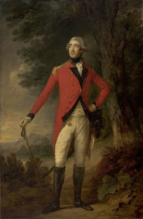 Francis Rawdon, 1st Marquess of Hasting and 2nd Earl of Moira, 1783, Thomas Gainsborough