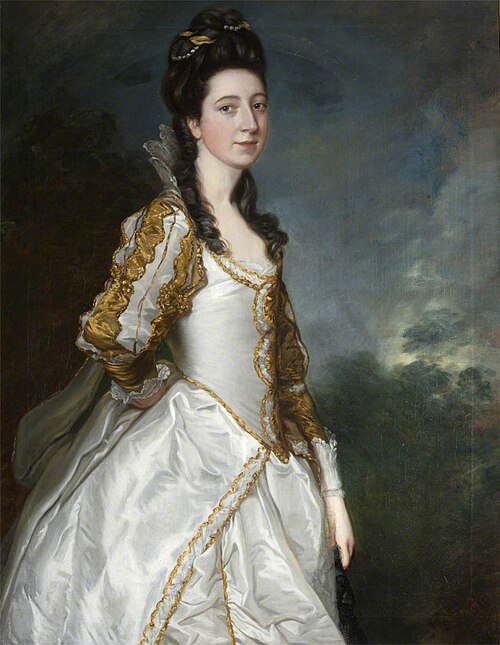 Susanna 'Suky' Trevelyan, Mrs John Hudson (1736-1779), 1768, Thomas Gainsborough