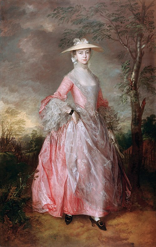 Portrait of Mary, Countess Howe, 1764, Thomas Gainsborough
