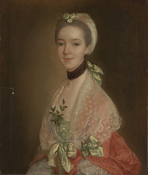 Portrait d'une femme, 1760, Thomas Gainsborough
