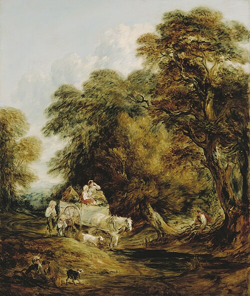 The Market Cart, 1787, Thomas Gainsborough