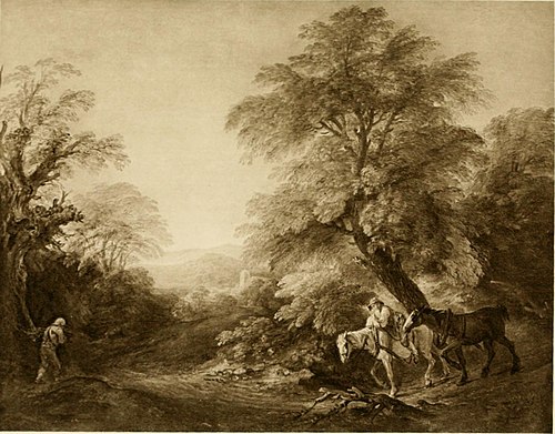 Evening, 1760, Thomas Gainsborough