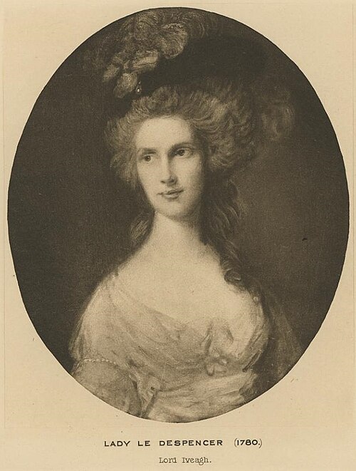 Portrait of Lady Le Despencer, 1780, Thomas Gainsborough