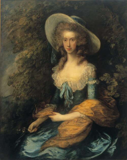 Portrait of Miss Evans, 1788, Thomas Gainsborough