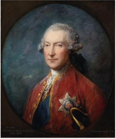 Portrait of Hugh Smithson (Percy), Ist Duke of Northumberland (1714-1786), former Lord Lieutenant of, , Thomas Gainsborough