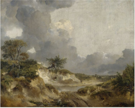 A View in Suffolk, 1746, Thomas Gainsborough