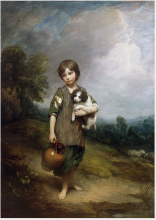 The Cottage Girl, 1785, Thomas Gainsborough