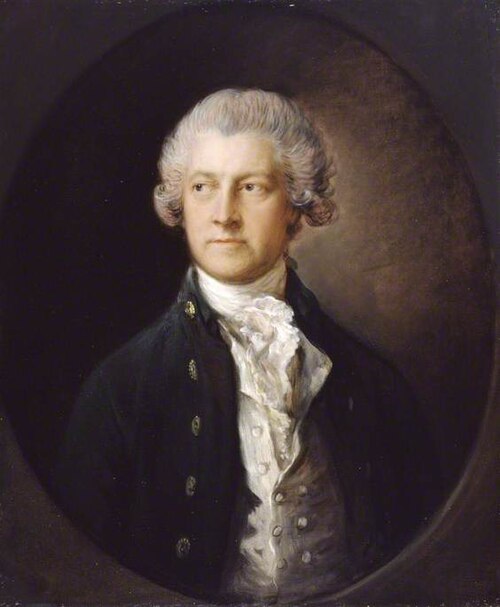 Portrait of Lewis Bagot, Bishop of Bristol (1740-1802), 1772, Thomas Gainsborough