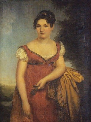 Portrait de Mme Galté, 1812, Julie Philipault